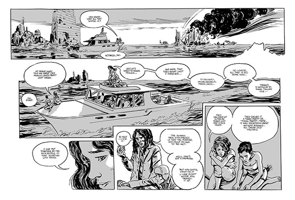 Post York ( Dark Horse) (Signed with sketch) TPB – Ground Zero Books